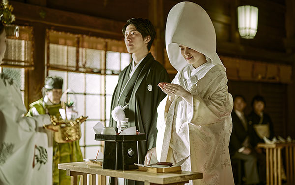 本格的な神前結婚式
